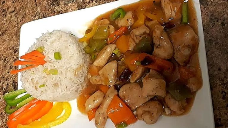 fried rice with chicken manchurian