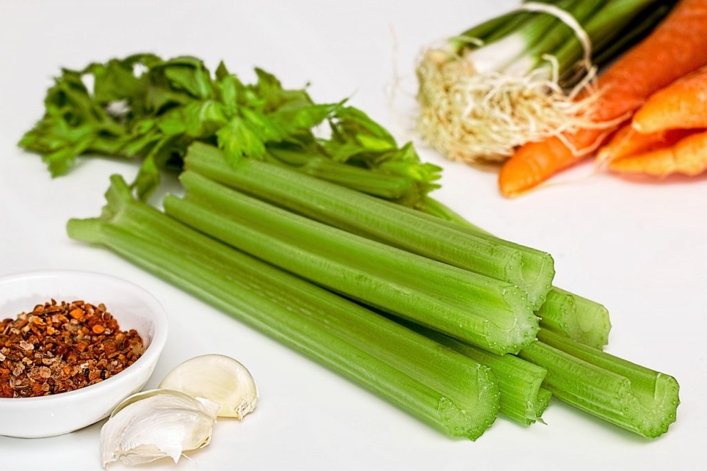 Celery supports weight loss