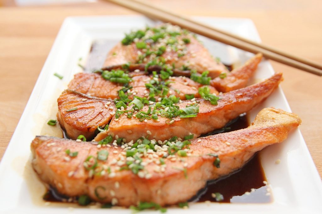 Fish jumpstart to lose weight