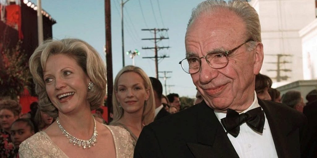 Rupert Murdoch and Anna's divorce