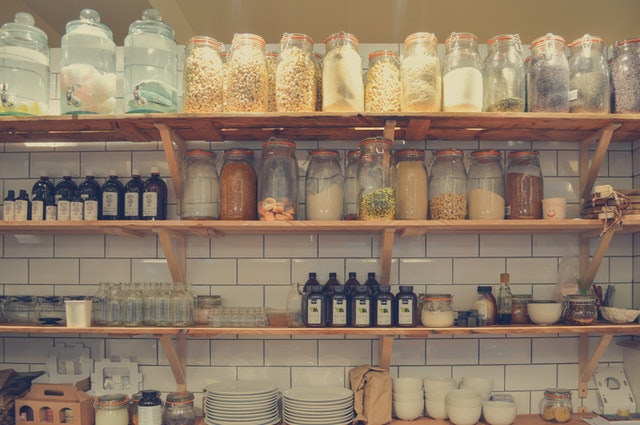 organizing the pantry