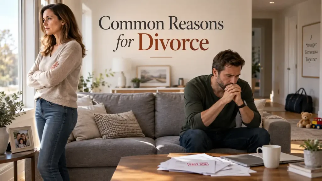 Common reasons for divorce