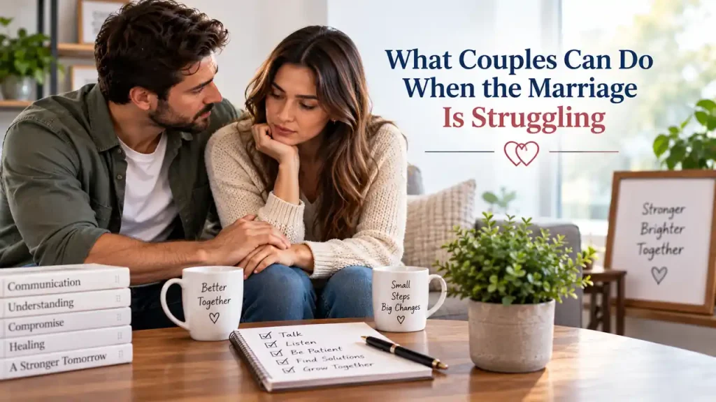 When the marriage is struggling