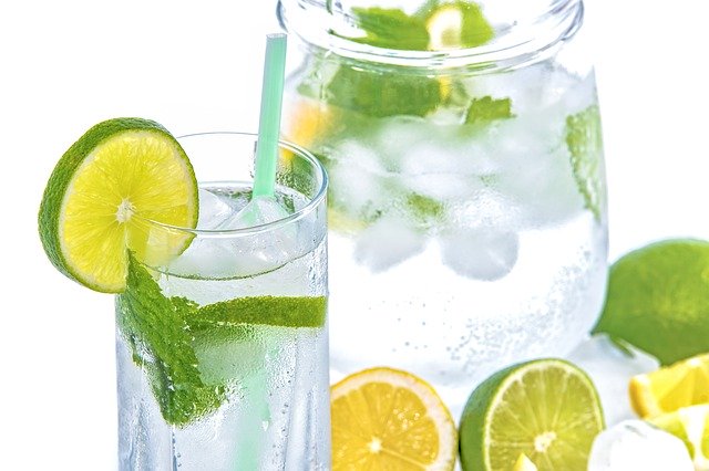 drinking water