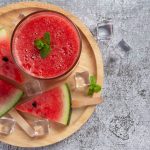 Fresh Watermelon-Mint Fizz – Healthy Watermelon Juice! watermelon-mint fizz