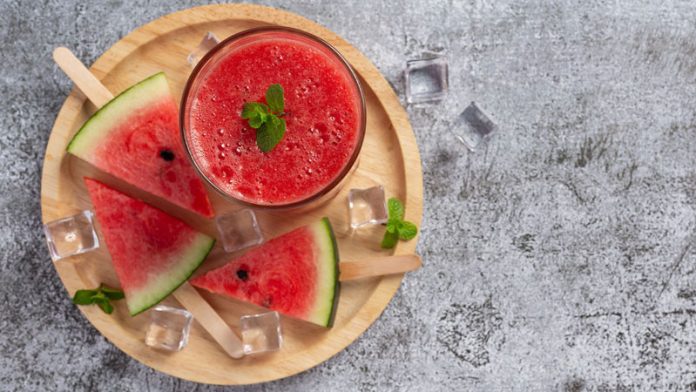 watermelon-mint fizz