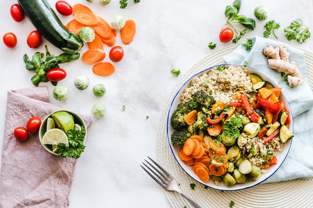 healthy food - diet for healthy skin