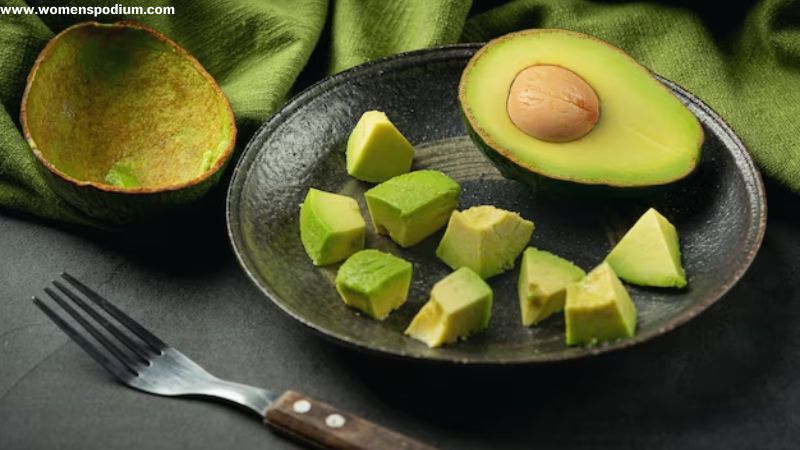 Avocado rich in potassium and fiber