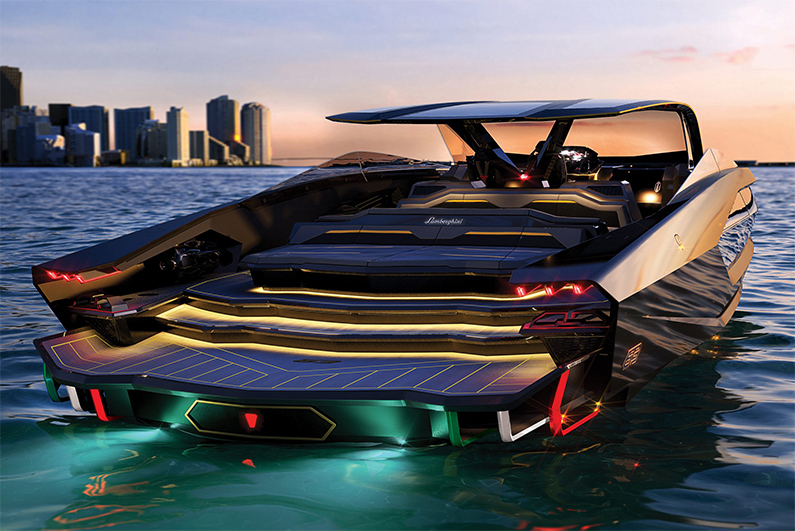 Lamborghini superyacht