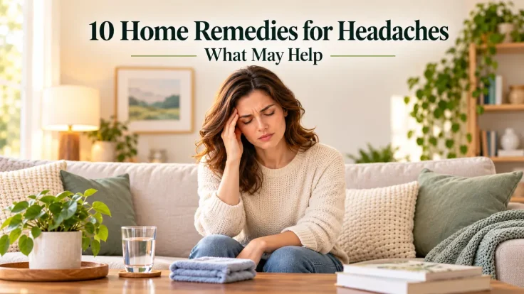 10 Home remedies for headaches