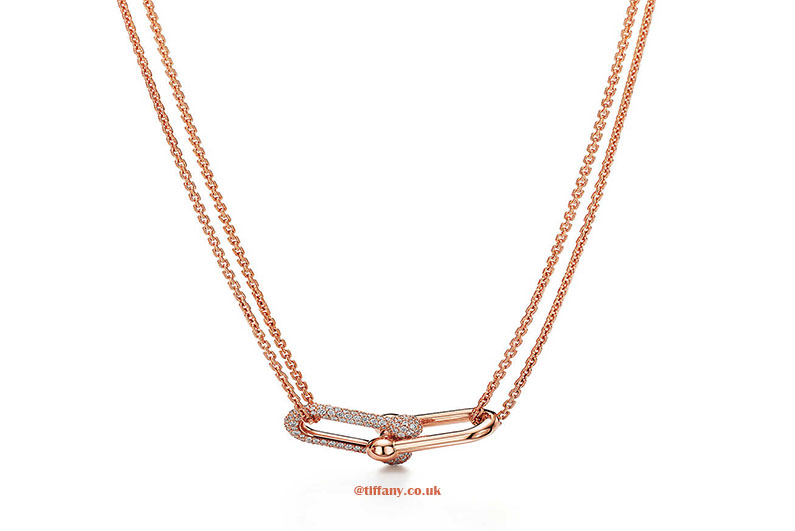 Tiffany Double Link Chain Necklace