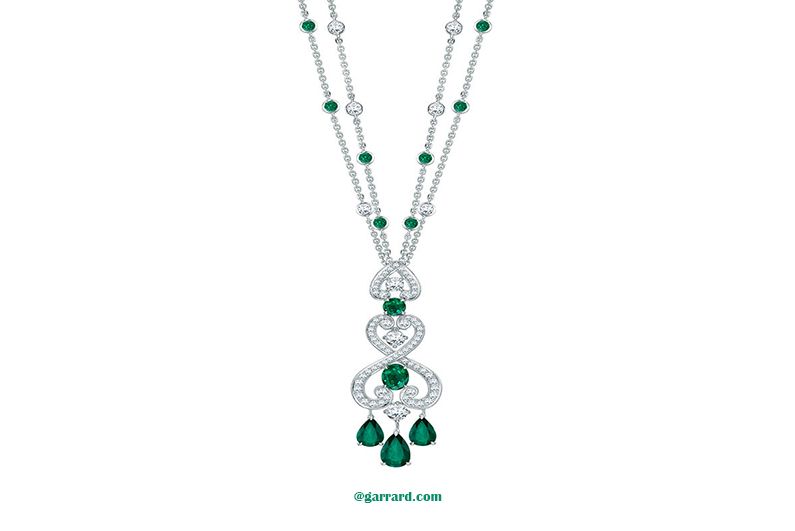 Emerald Chain Necklace