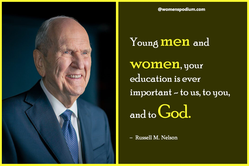 – Russell M. Nelson