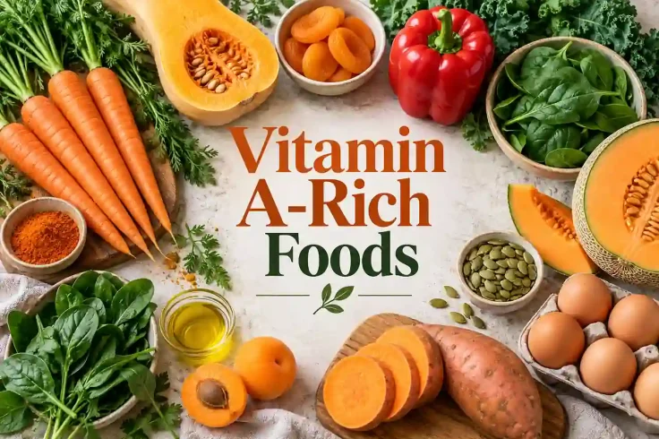 Best sources of 10 vitamin a-rich foods