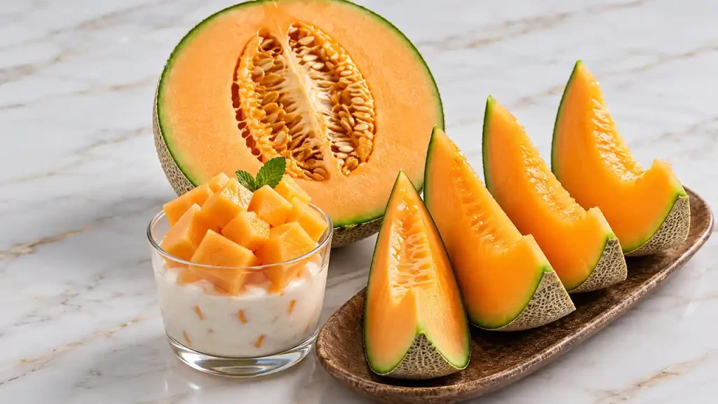 Cantaloupe is a vitamin A source