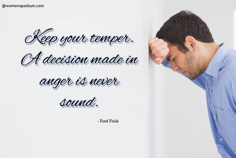 Quotes on Anger