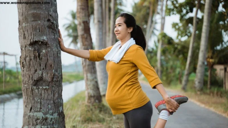 Healthy pregnancy stay active