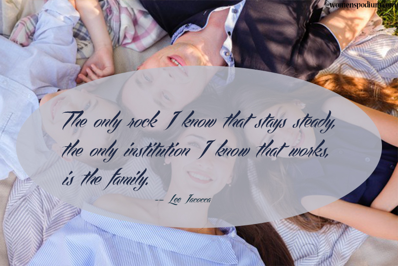 Lee Iacocca - family quotes