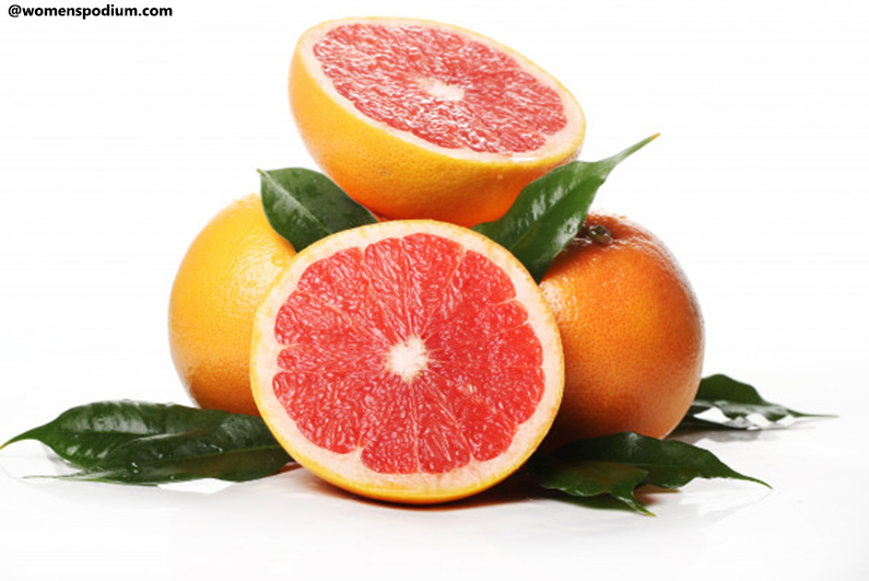 Vitamin-A-Rich Foods - Red Grapefruit