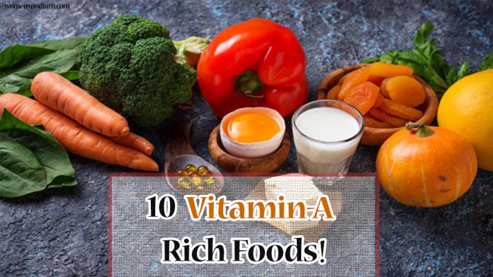 10 Vitamin-A-Rich Foods - You Mustn't Miss These!