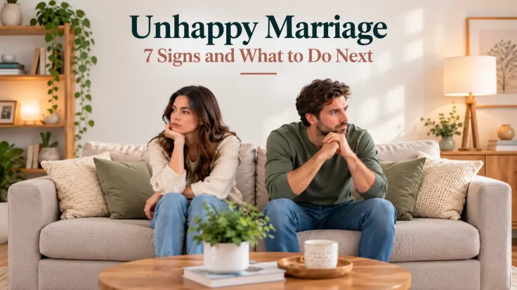 7 Signs of unhappy marriage