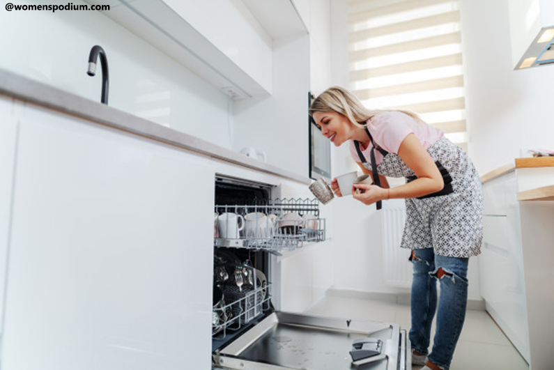 Modern Kitchen Appliances - Dishwasher