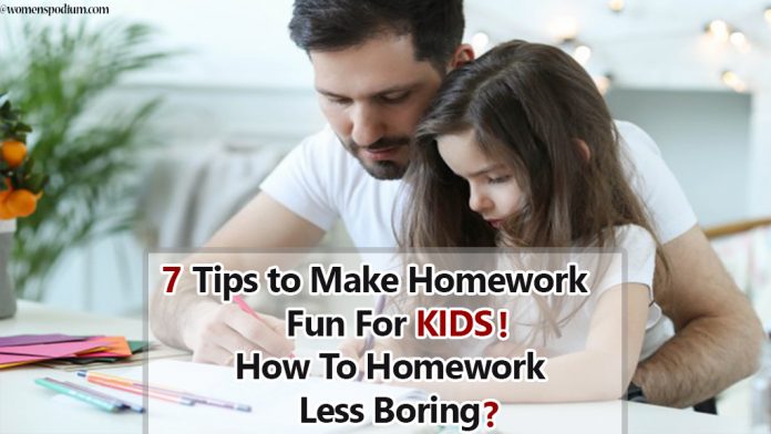 7 Tips to Make Homework Fun For KIDS! How To Homework Less Boring?