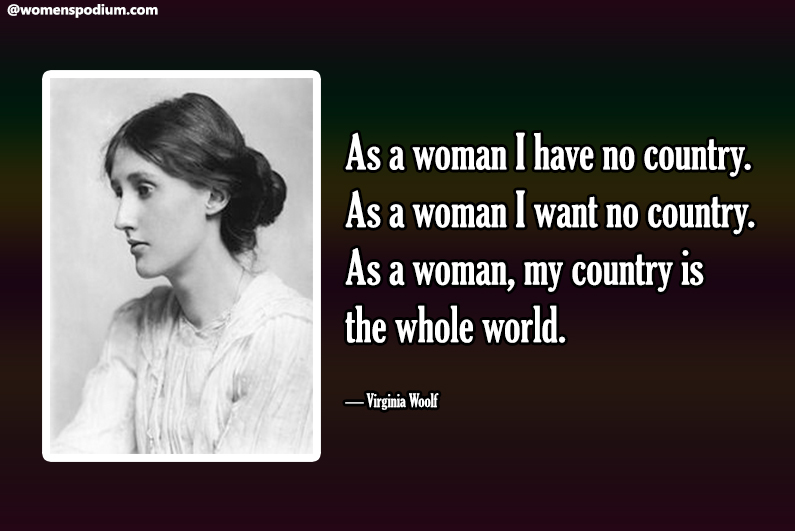 — Virginia Woolf
