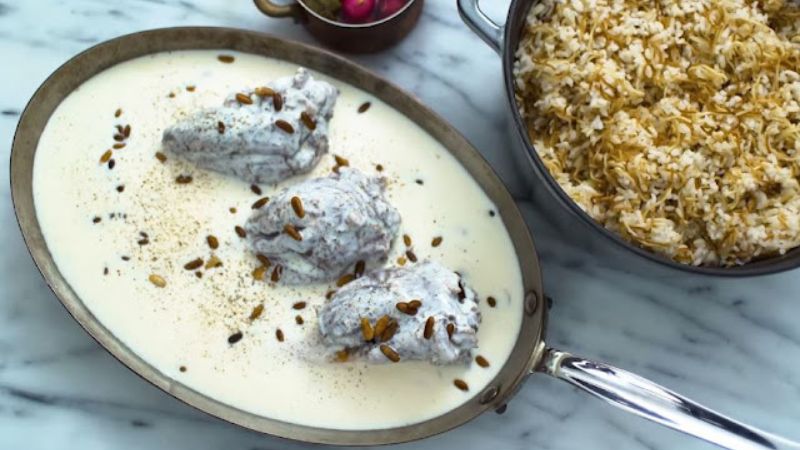 Creamy Lamb Stew From Dalia's Kitchen Youtube
