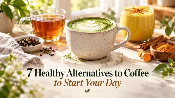 Healthy alternatives to coffee