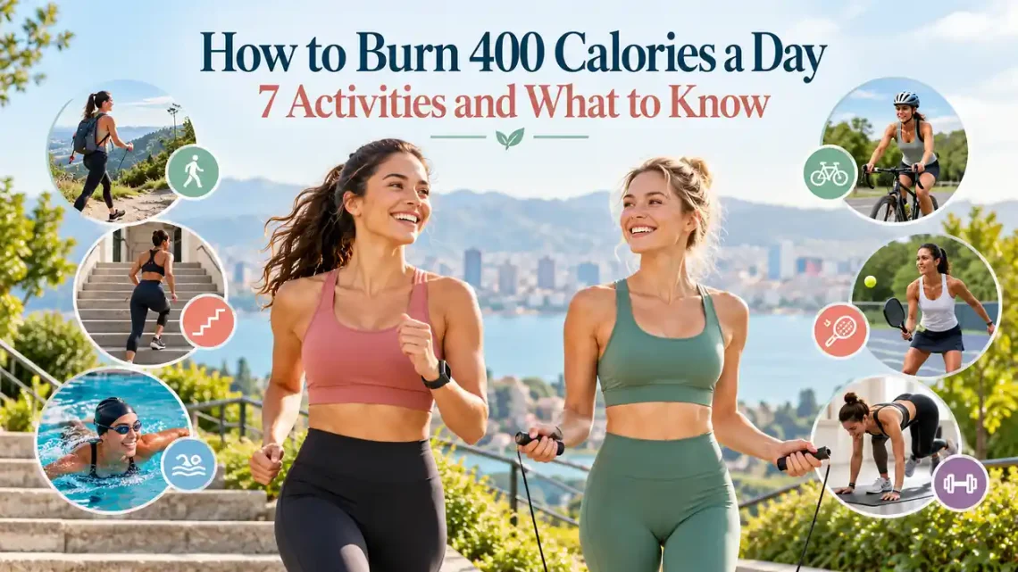 How to burn 400 calories a day