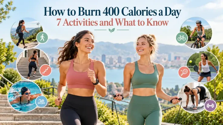 How to burn 400 calories a day