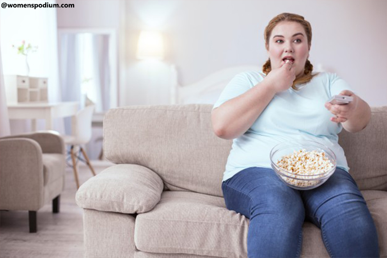 Compulsive Overeating - What Causes to Eat more While Watching TV