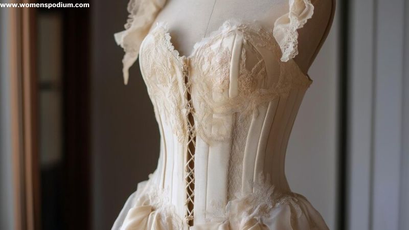 storing a corset