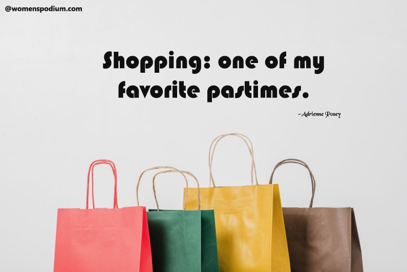 shopping quotes