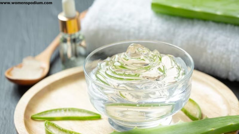 Aloe Vera  to remove makeup