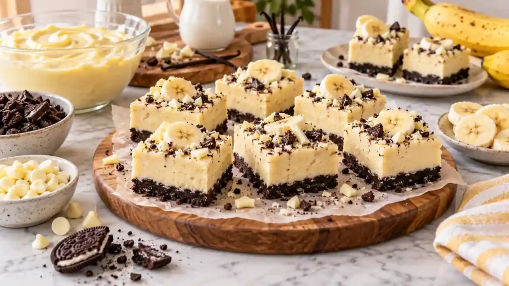 Banana cream fudge