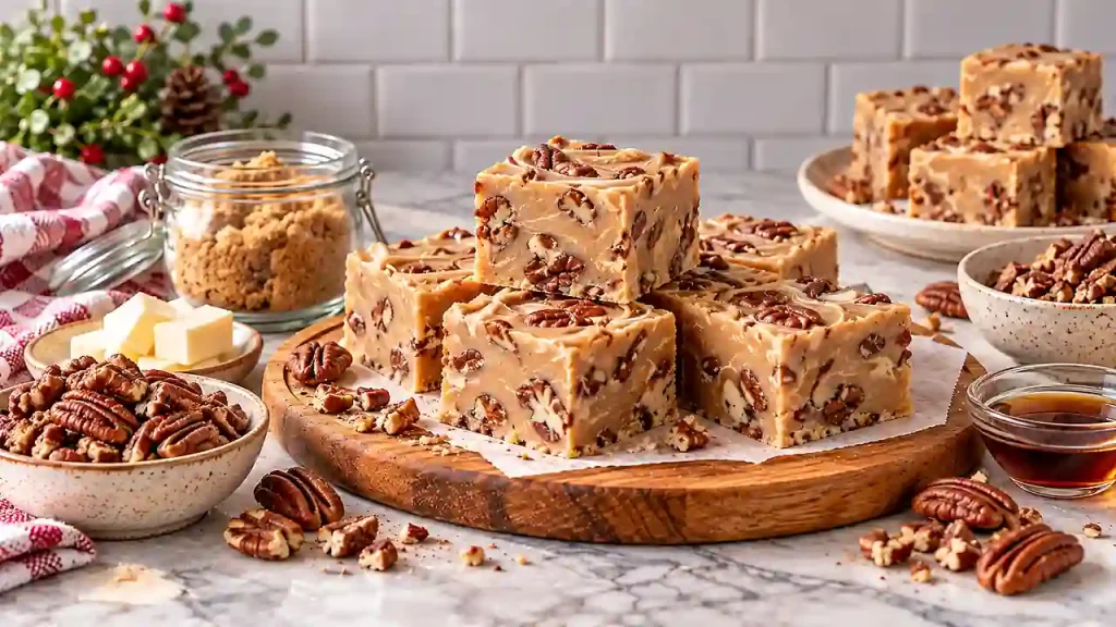 Butter pecan fudge flavors