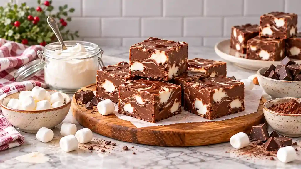 Chocolate marshmallow fudge
