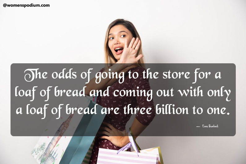 shopping quotes