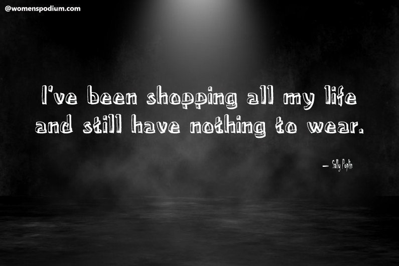 shopping quotes