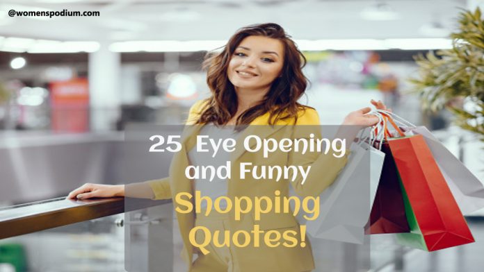 shopping quotes