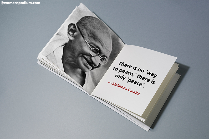 ― Mahatma Gandhi