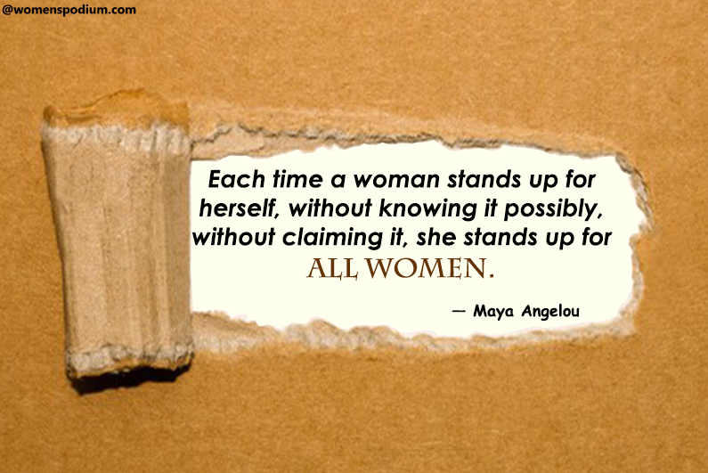 ― Maya Angelou