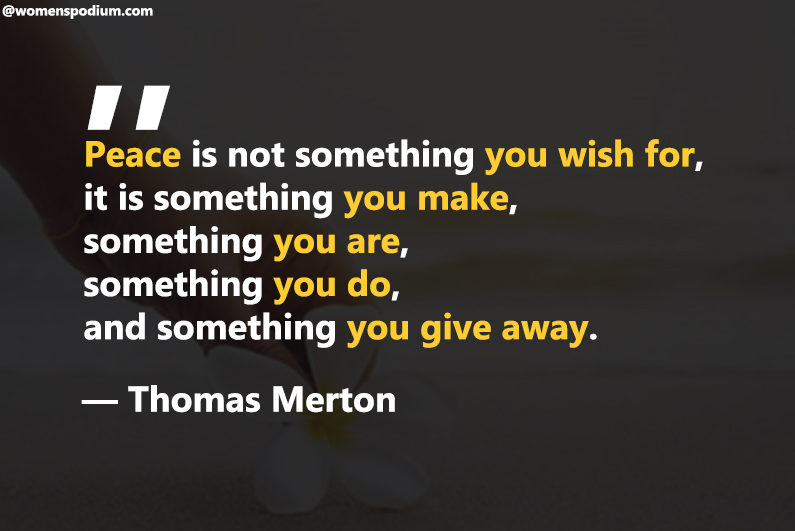 ― Thomas Merton