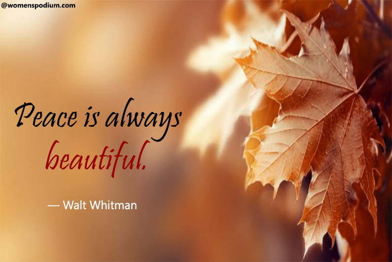 ― Walt Whitman