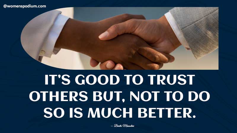 Trust quotes