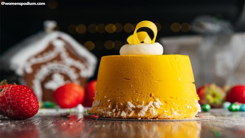 Mango Mousse Cake