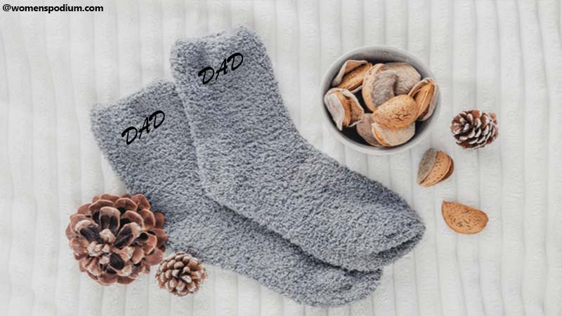 Embroidered Socks as father's day gifts