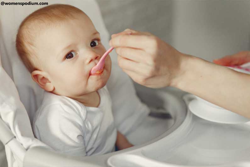 Steps for Feeding Baby Food